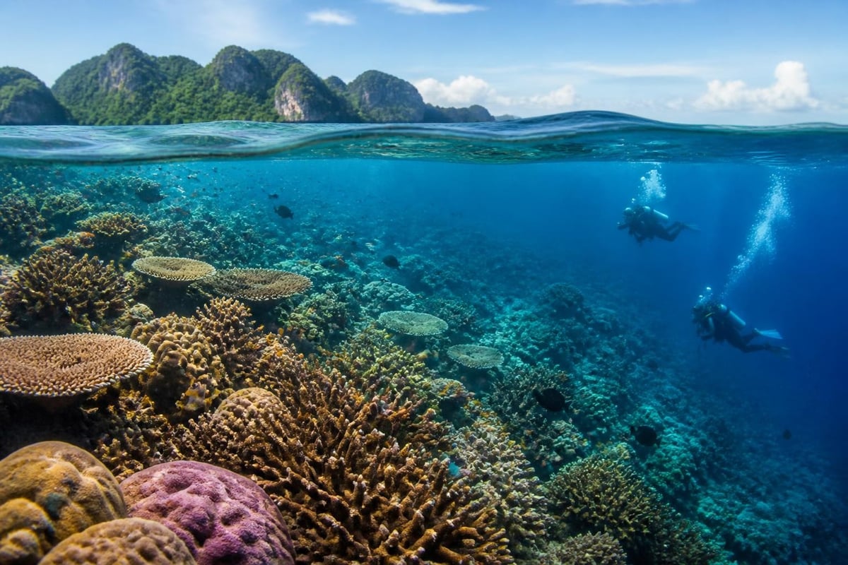 Coral reef diversity