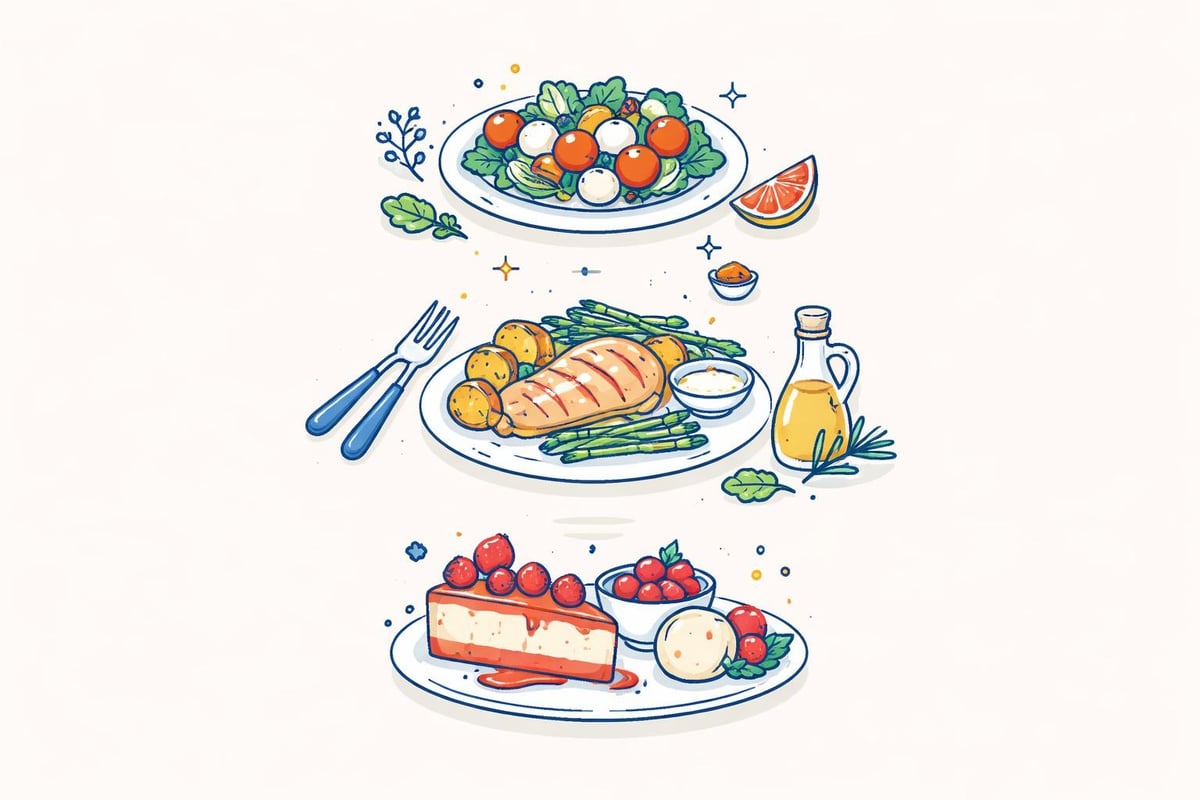 Menüplanung Gruppenkochkurs