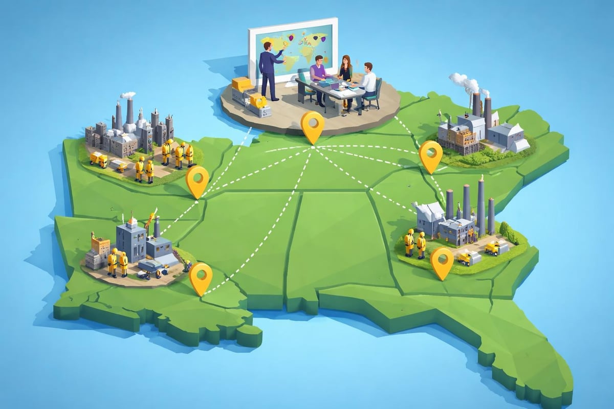 National staffing deployment across regions