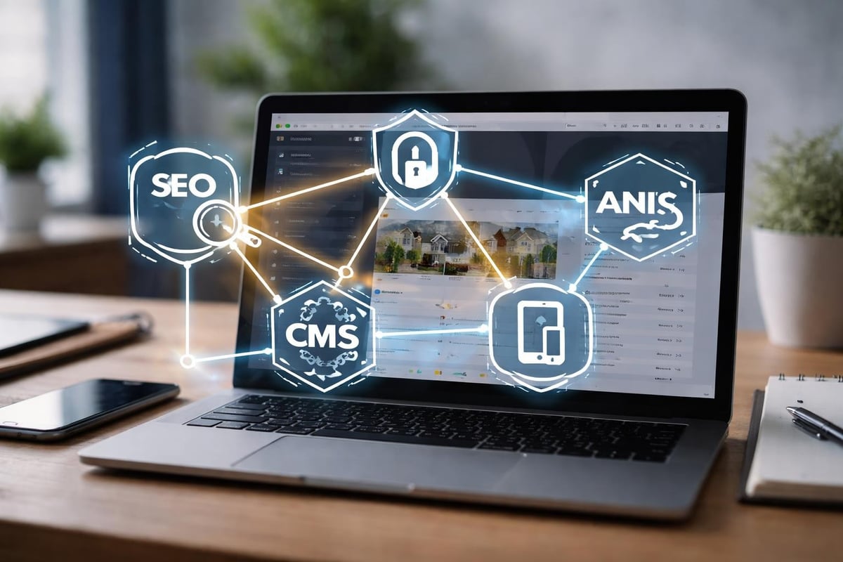 Website infrastructure components
