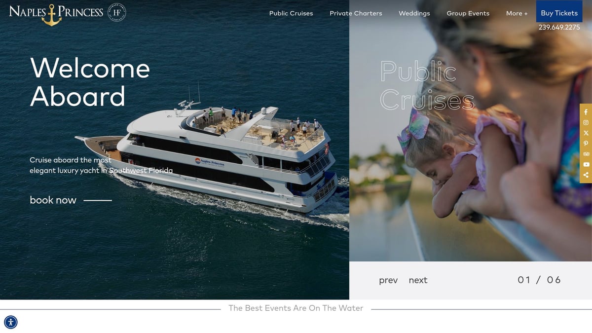 9 Amazing Boat Tours Near Me Now to Try in 2026 - Naples Princess Cruises – Naples, FL