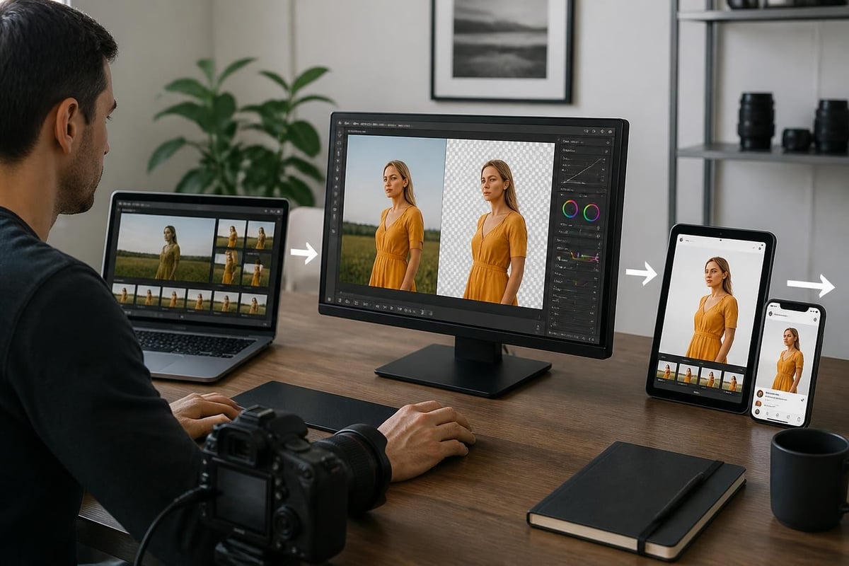 Complete image workflow integration