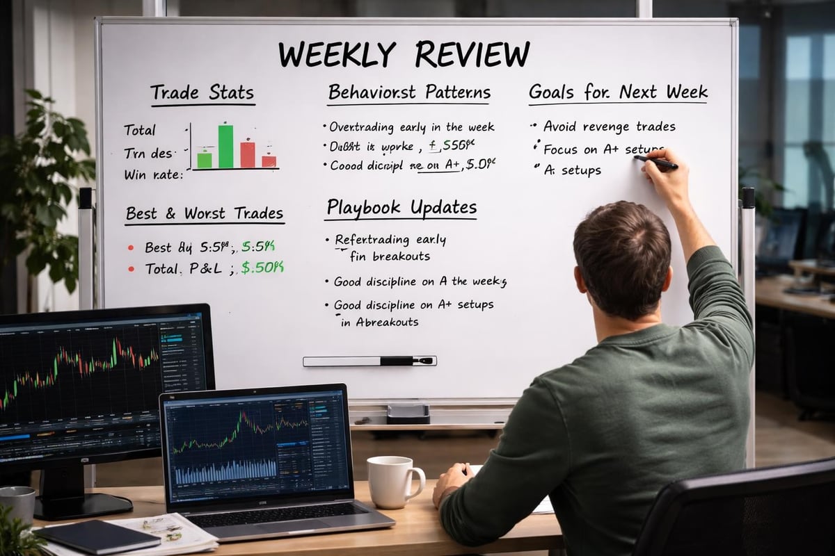 Weekly journal review process