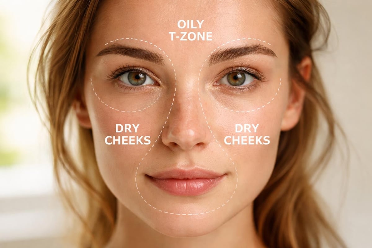 Combo skin zones