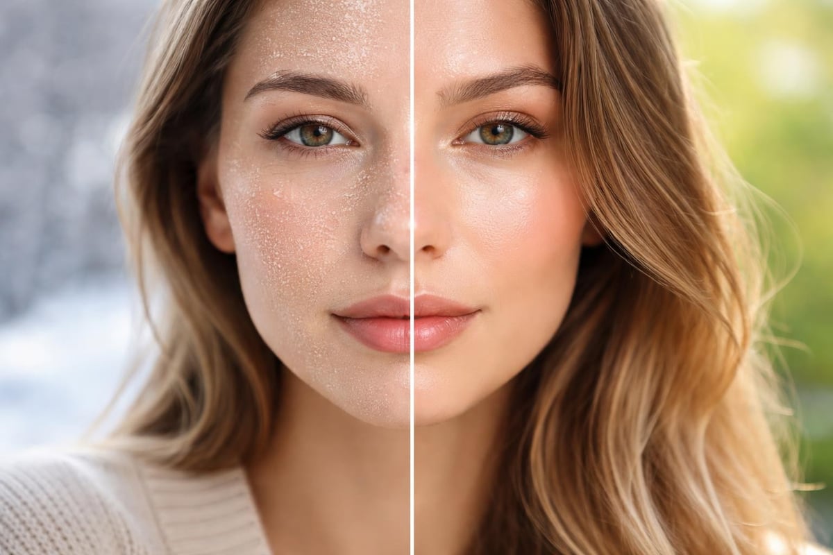 Seasonal skincare adjustments