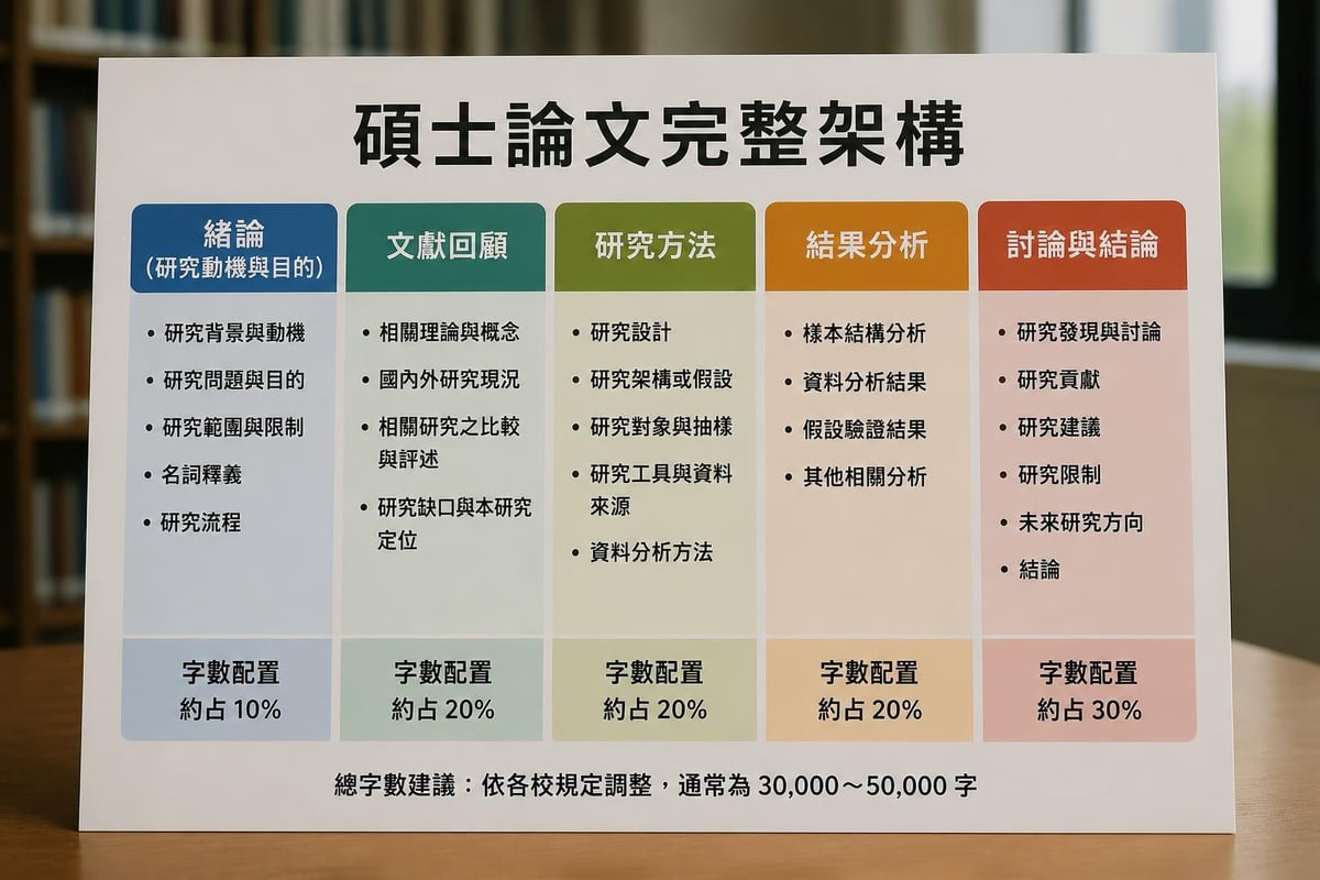 碩士論文結構