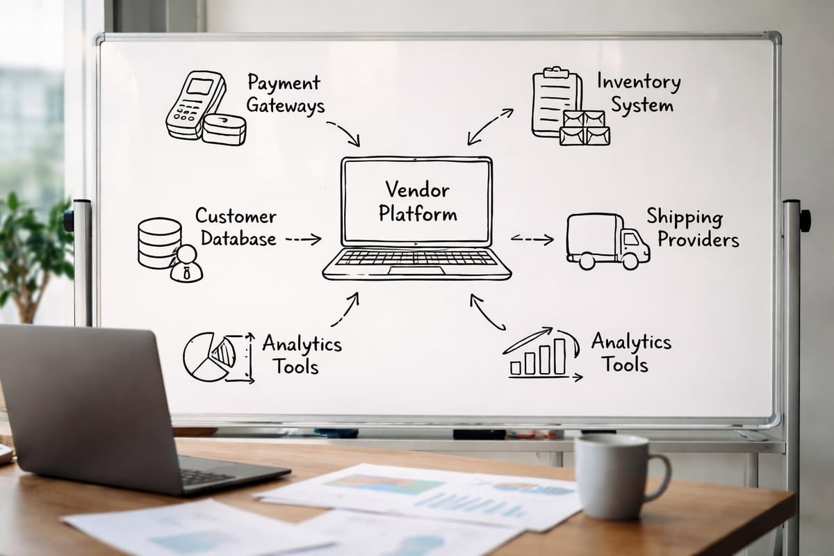 E-commerce platform infrastructure components