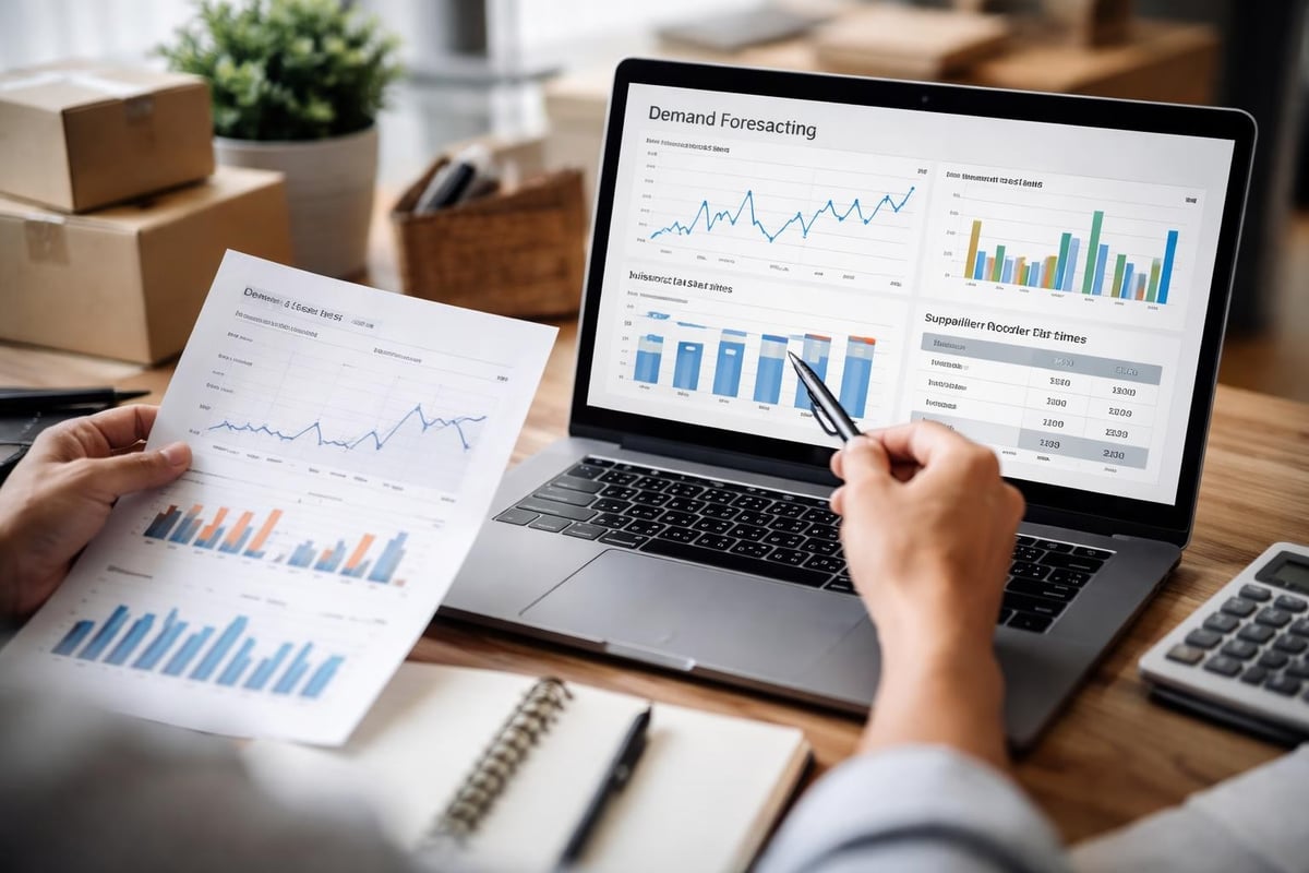 Inventory forecasting workflow
