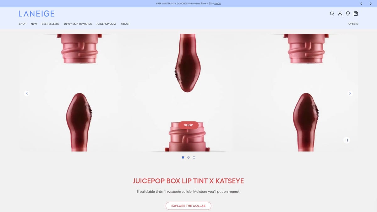 Top 7 Korean Skincare For Aging Skin In 2026 - Laneige Water Bank Blue Hyaluronic Cream – $35.00