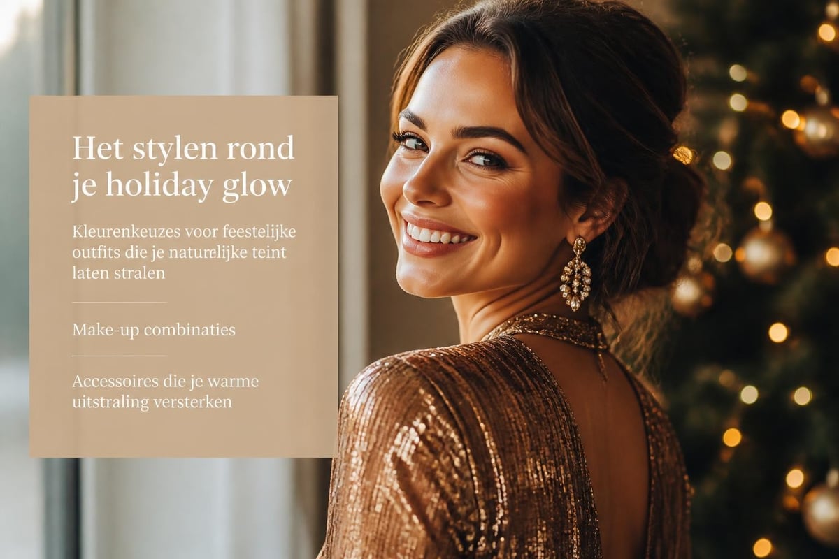 Holiday glow styling