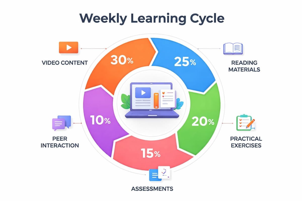 Online learning structure