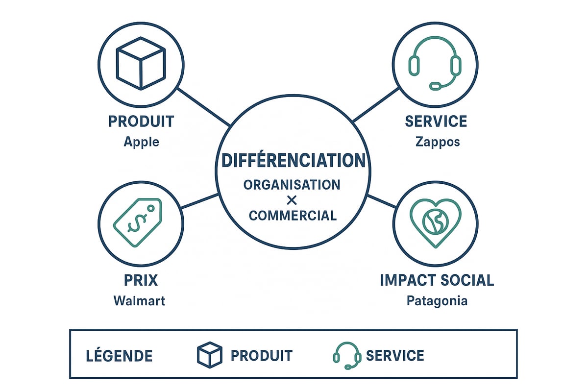 Comprendre la différenciation stratégique : enjeux et fondamentaux