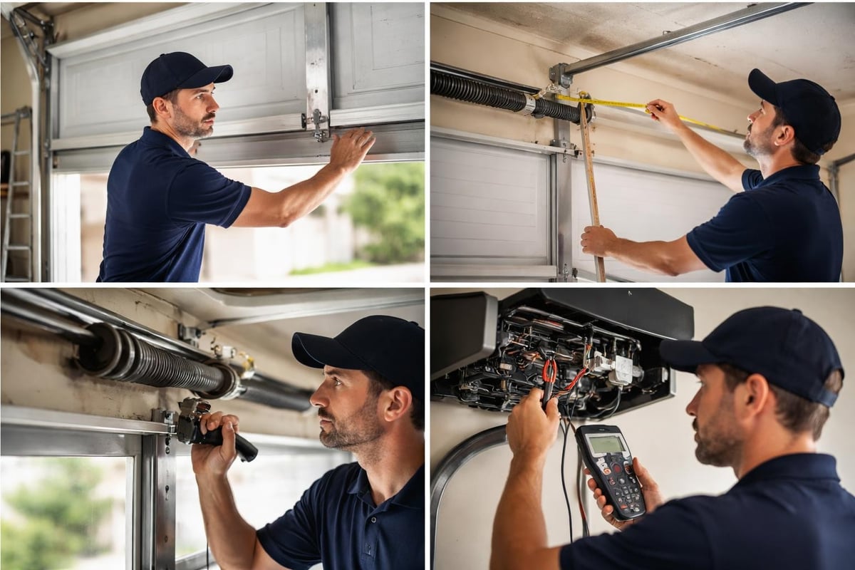 Garage door system assessment