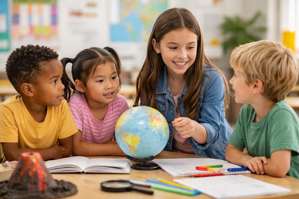 Social learning in mixed-age groups