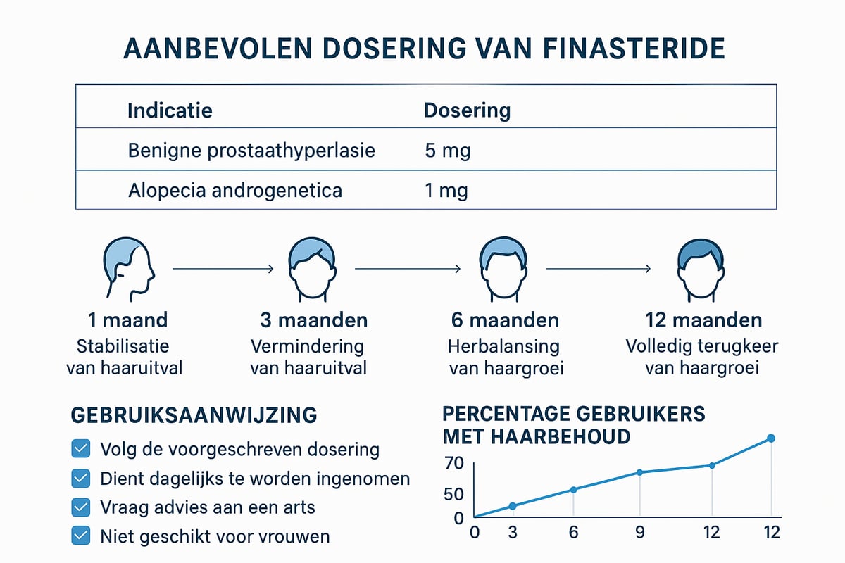 Gebruik, Dosering & Resultaten: Praktische Gids voor Finasteride