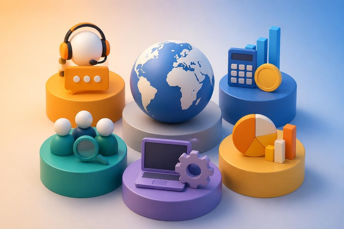 BPO service categories