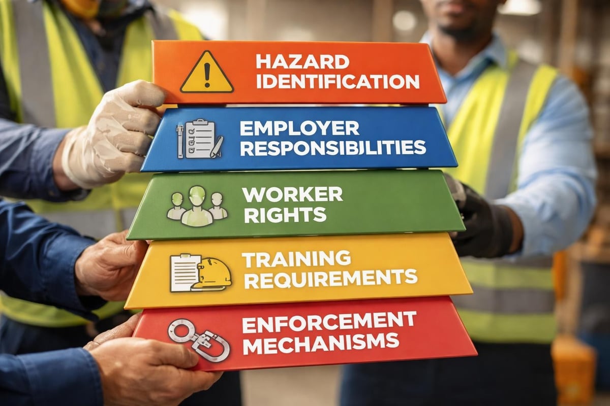 Workplace safety framework