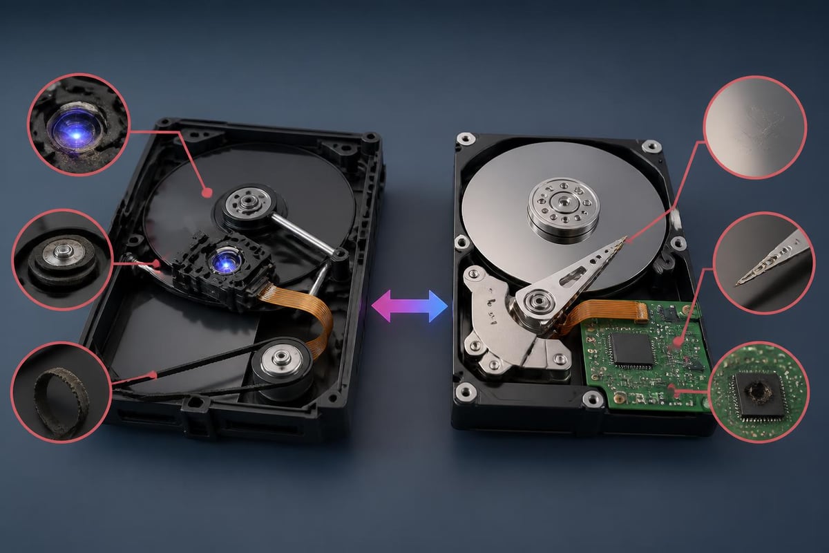 PS4 internal drive components