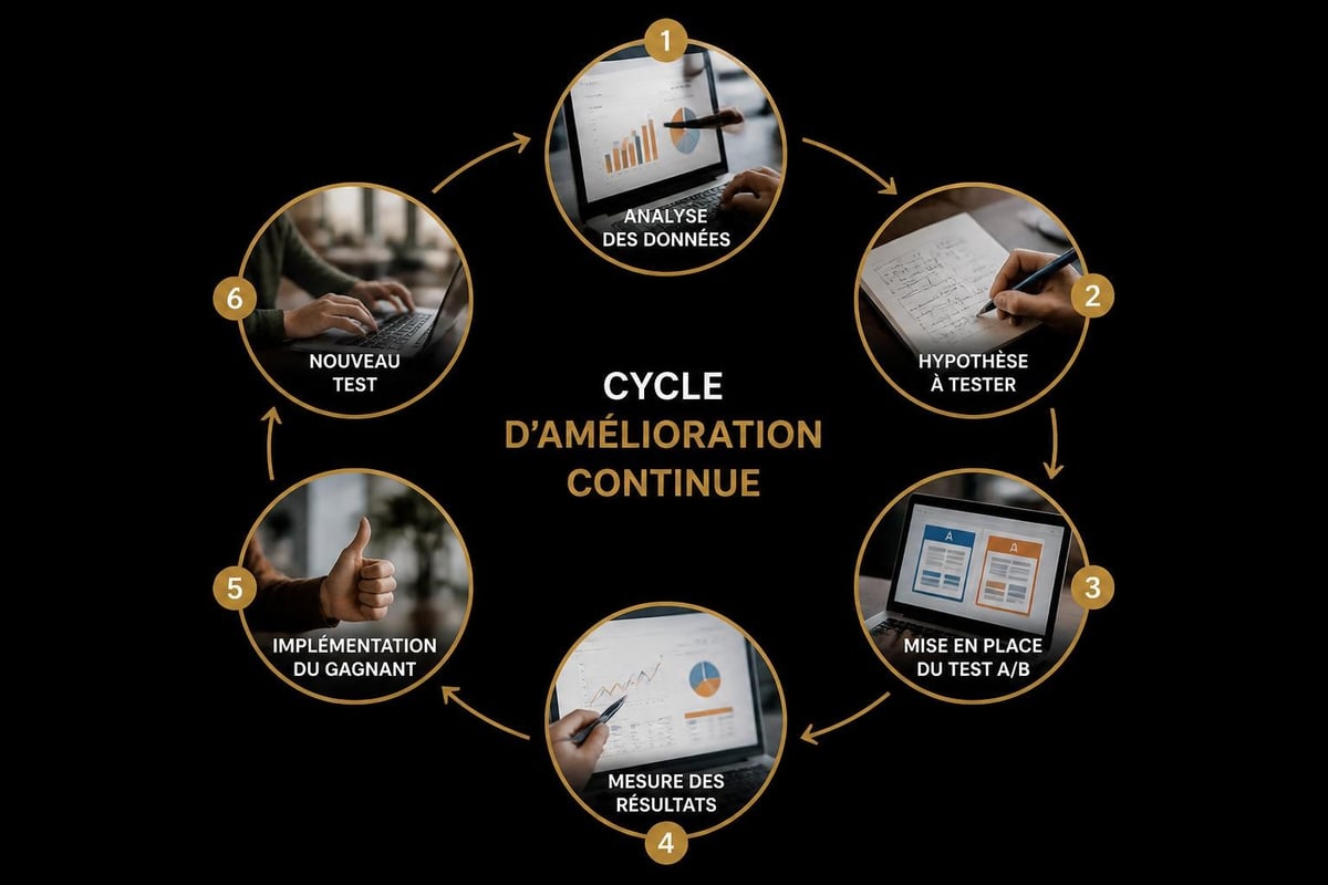 Processus optimisation conversion