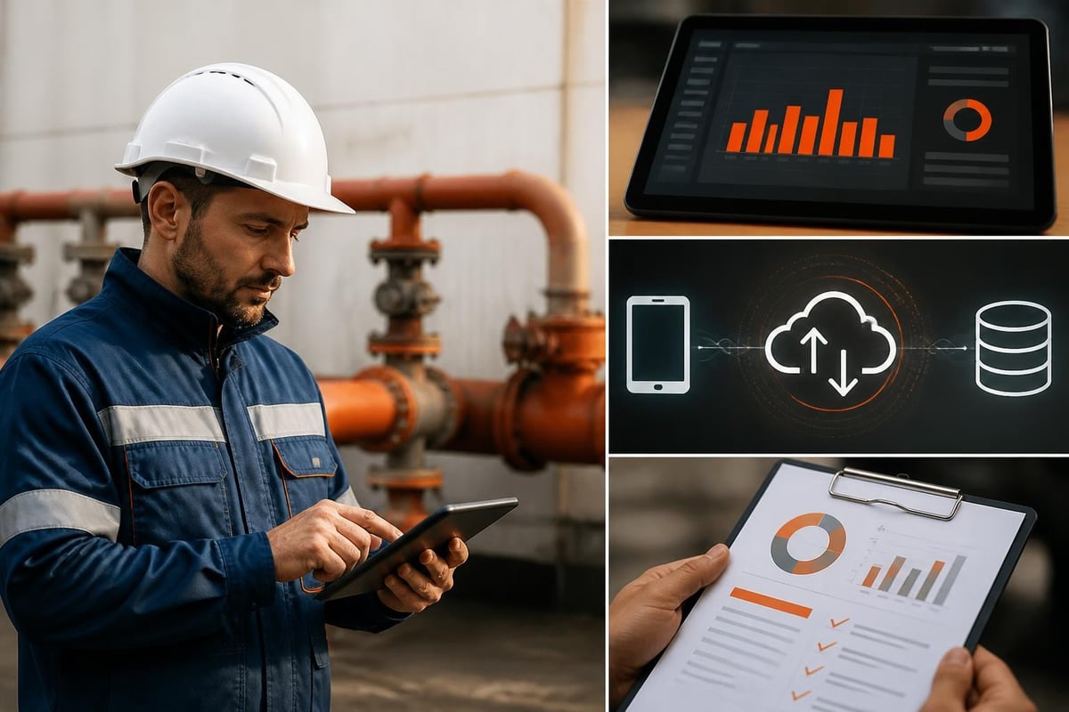 Inspection Management Software: Complete B2B Guide 2026 Mobile inspection data flow