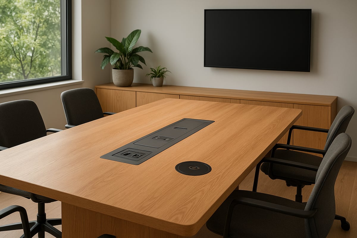 Technology and Sustainability in Modern Conference Tables