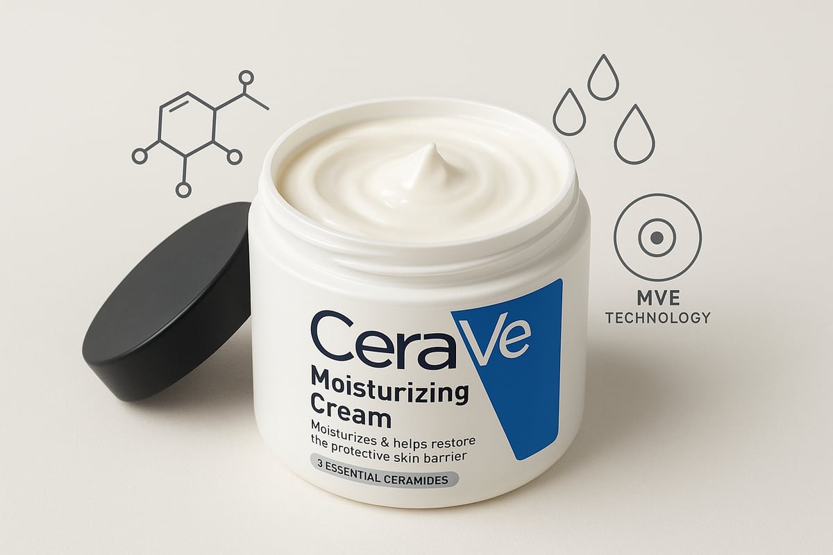 Zusammensetzung und Hauptinhaltsstoffe der CeraVe Feuchtigkeitscreme