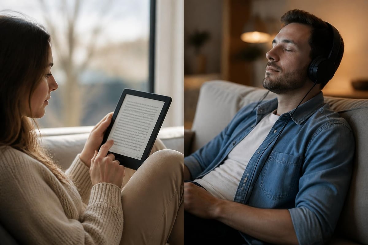 Digital reading formats comparison