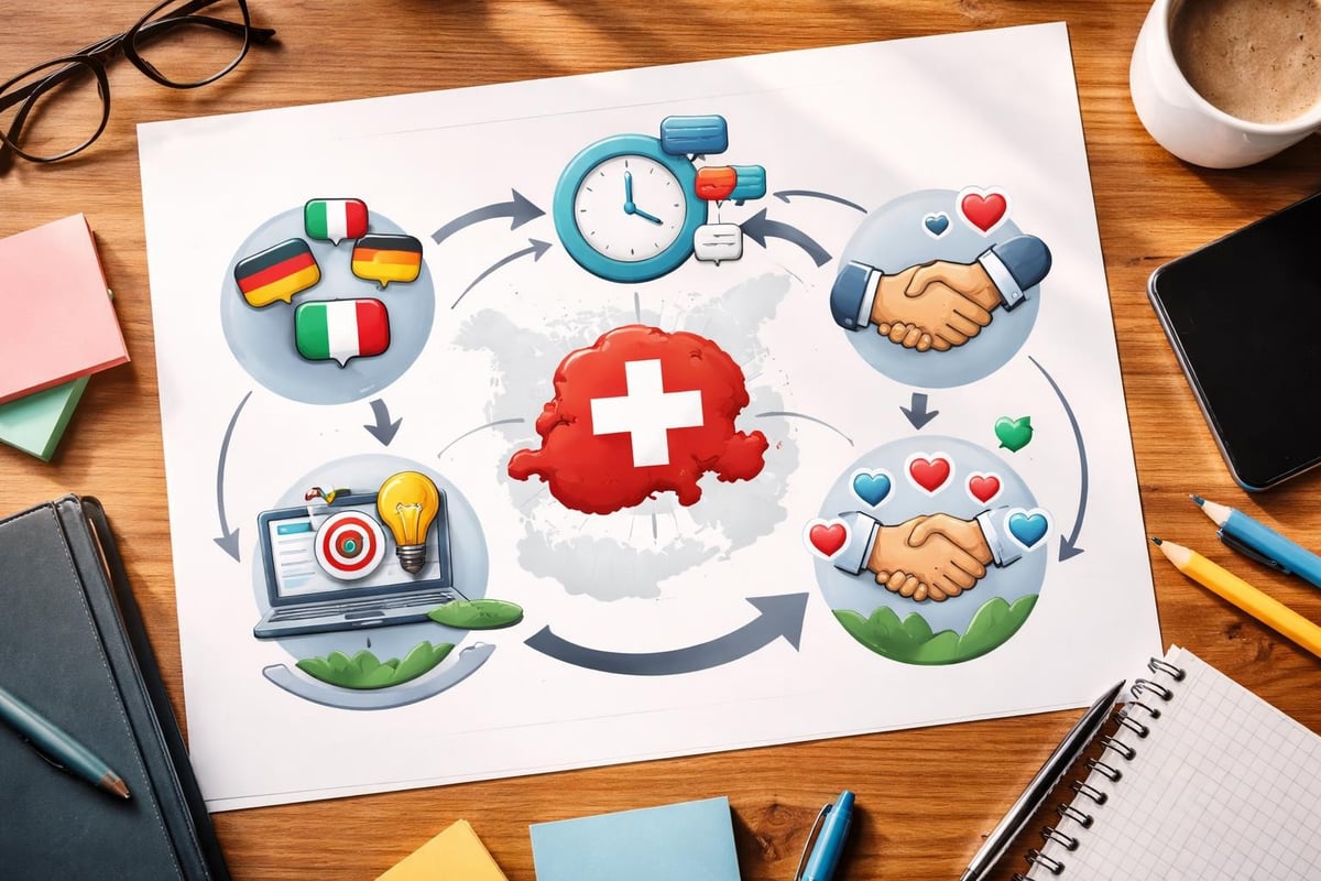 B2B marketing approach Switzerland