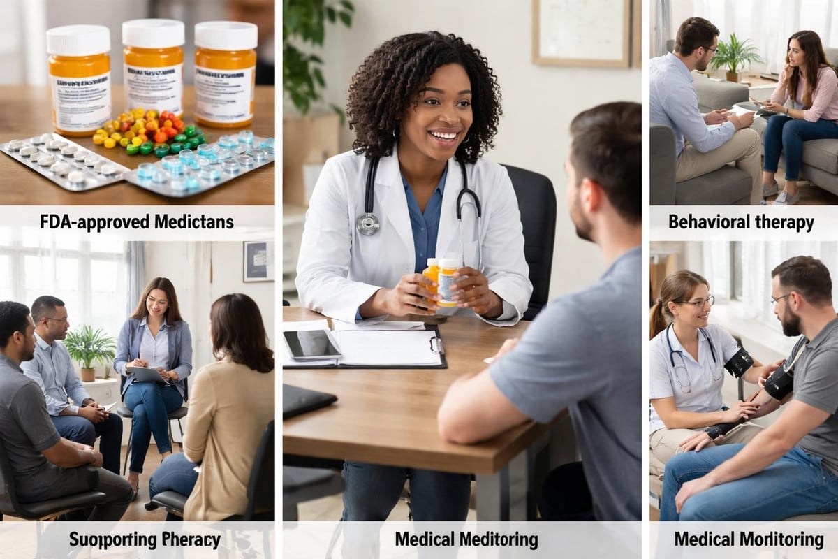 Medication-assisted treatment components