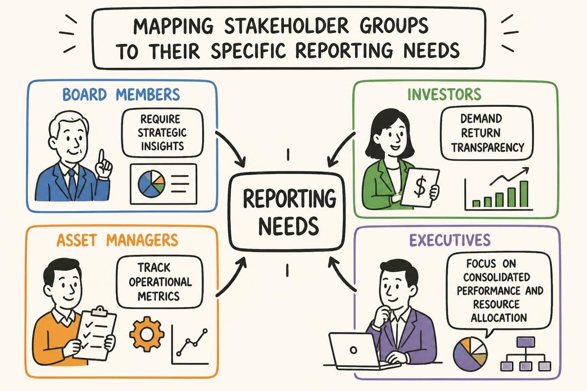 Reporting audience matrix