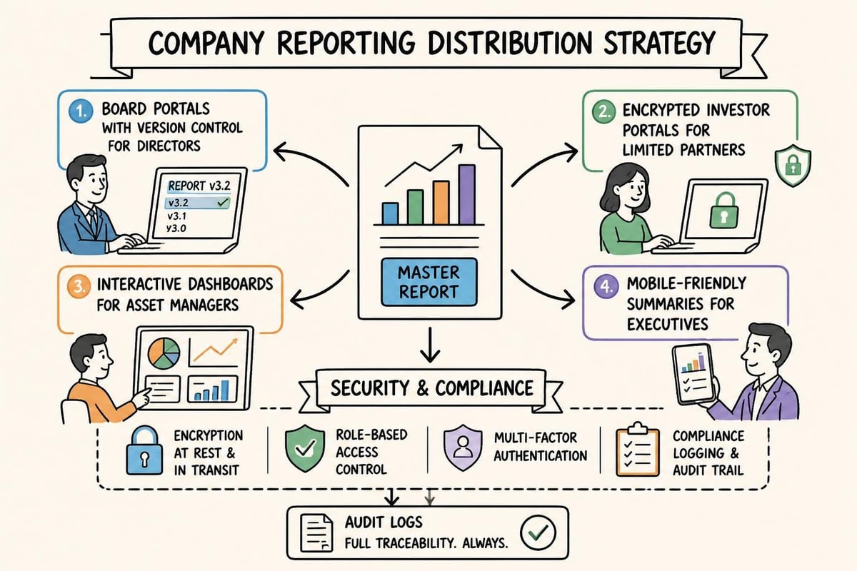 Report distribution workflow