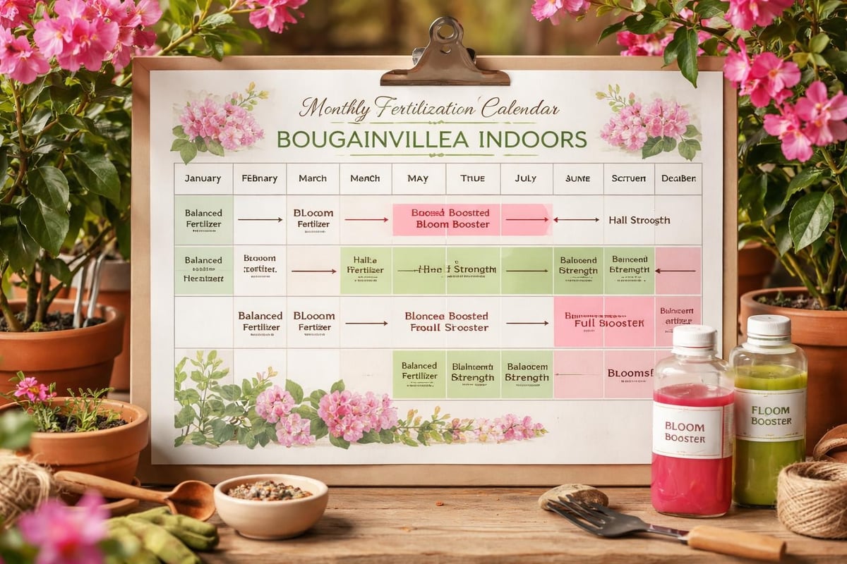 Bougainvillea fertilizer schedule