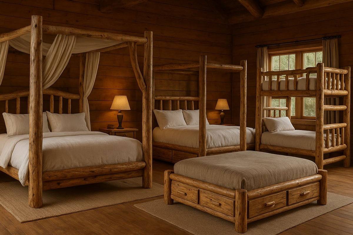 Types of Log Bed Frames: Styles, Sizes, and Features