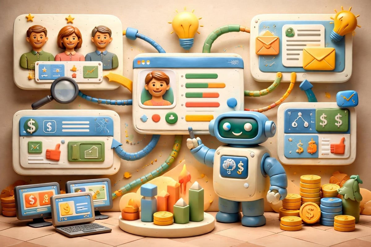 Marketing Grow: Strategies for Sustainable Success 4 AI marketing automation workflow