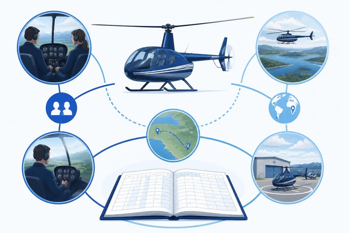 Private helicopter licence hour requirements