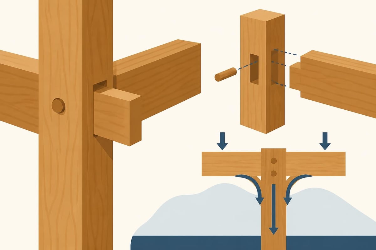 Traditional timber frame joinery