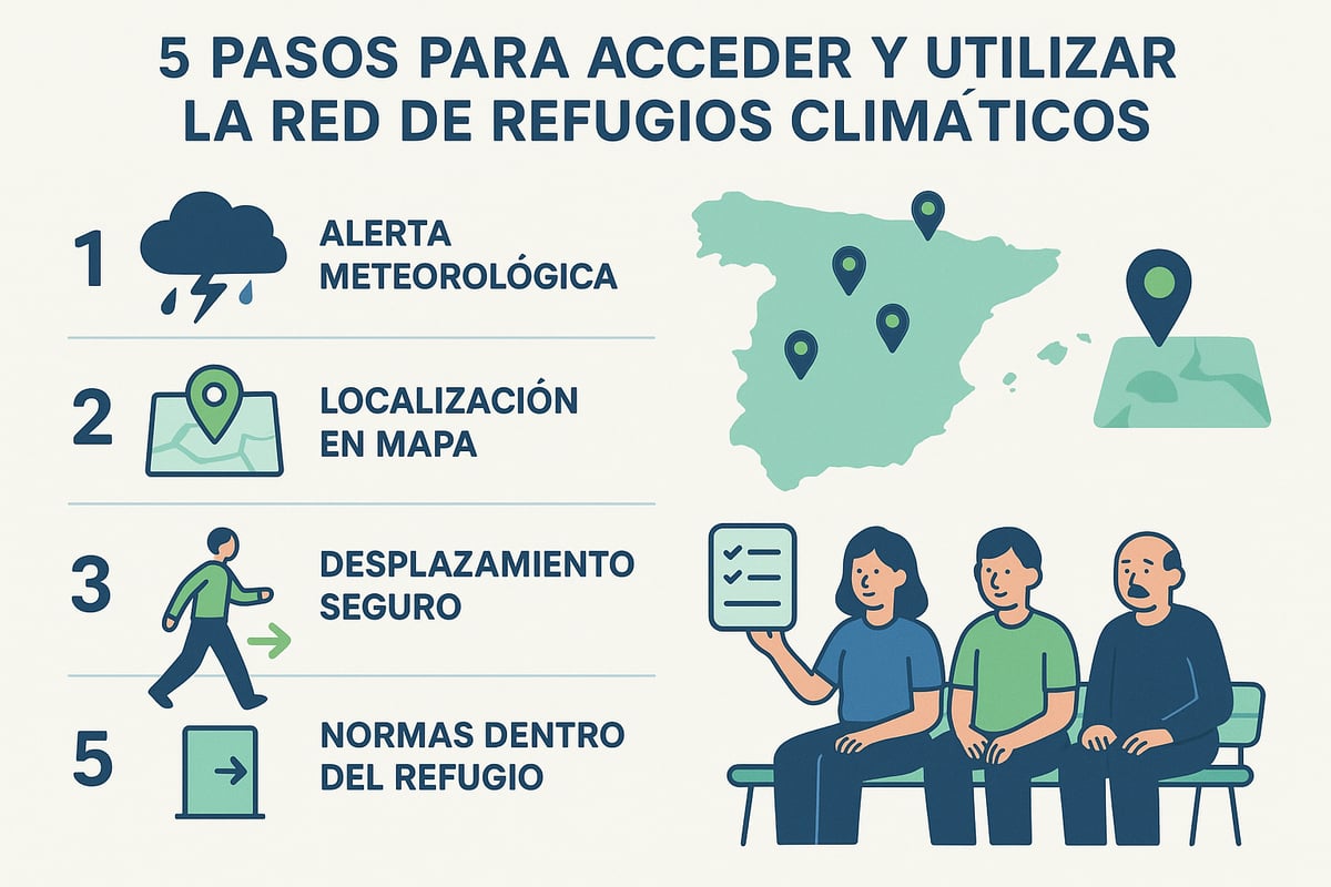Cómo Acceder y Utilizar los Refugios Climáticos: Guía Paso a Paso