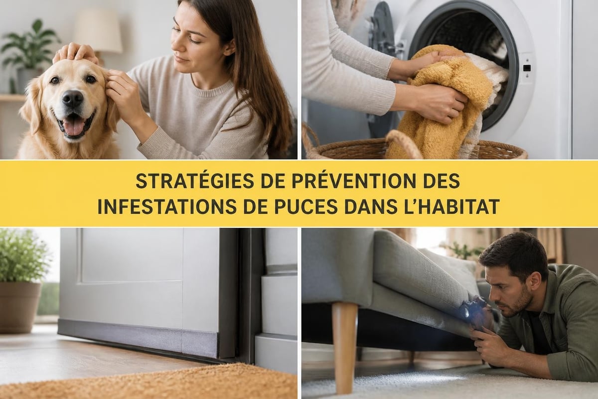 Mesures préventives anti-puces