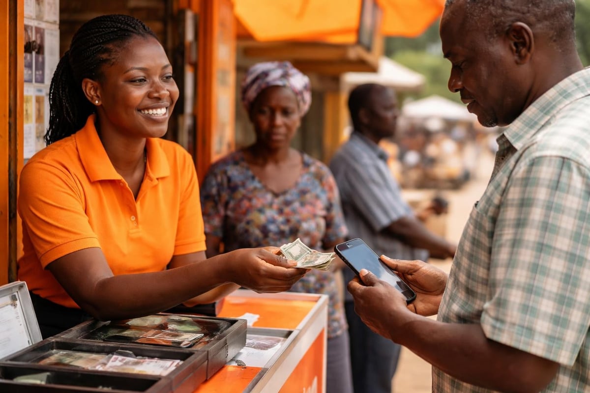 Orange Money agent network