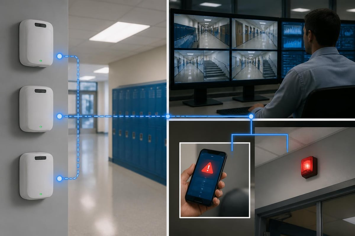 College vape detection network
