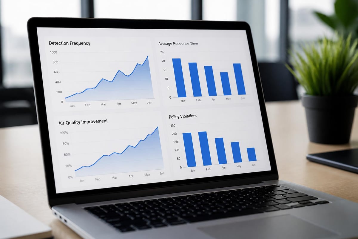 Vape detection analytics dashboard