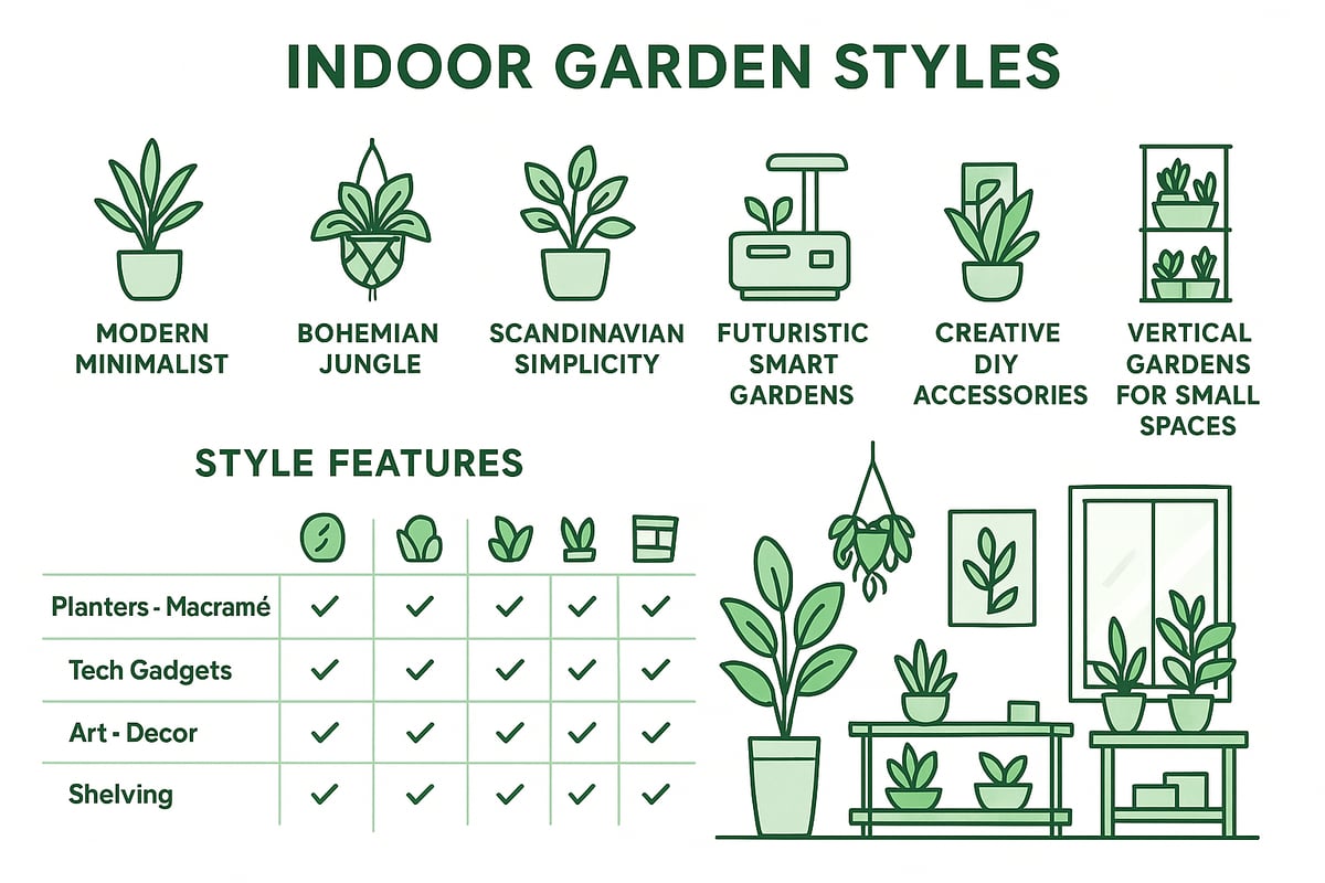 Designing Your Indoor Garden: Styles, Accessories, and Personalization