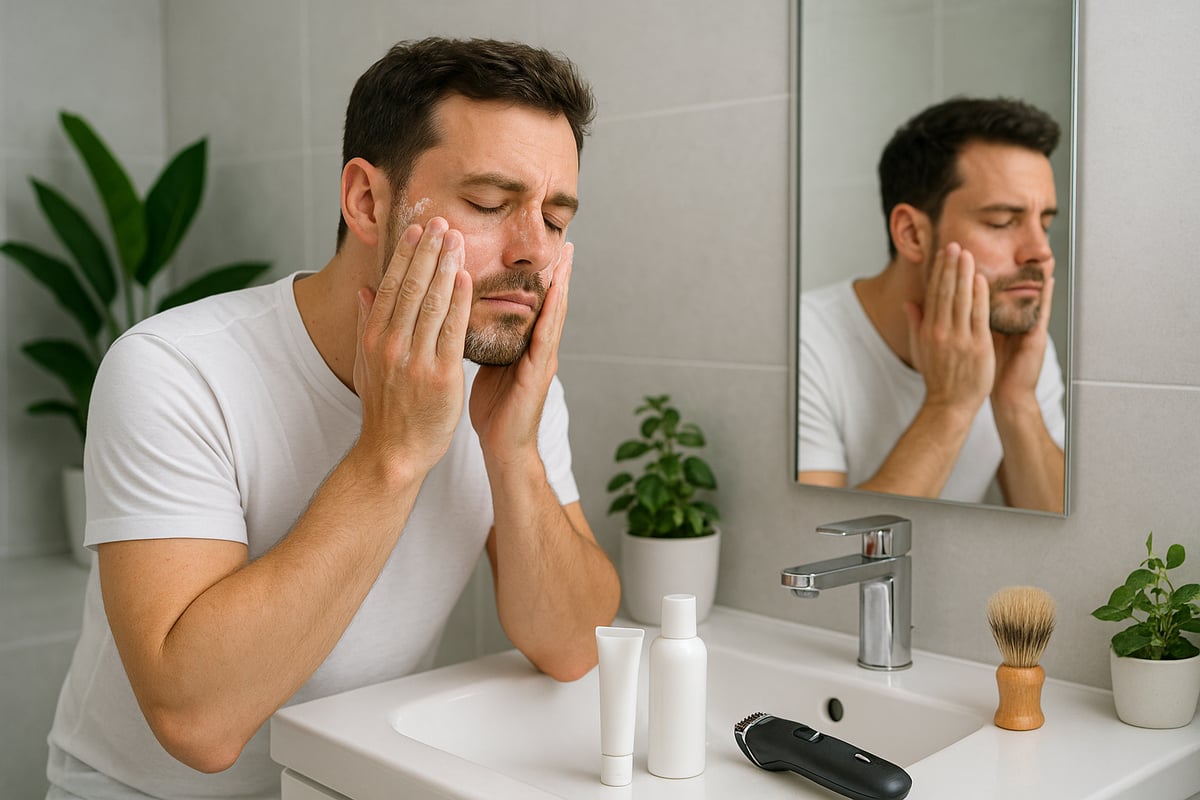 Steg-för-steg: Enkel och effektiv hudvårdsrutin för män