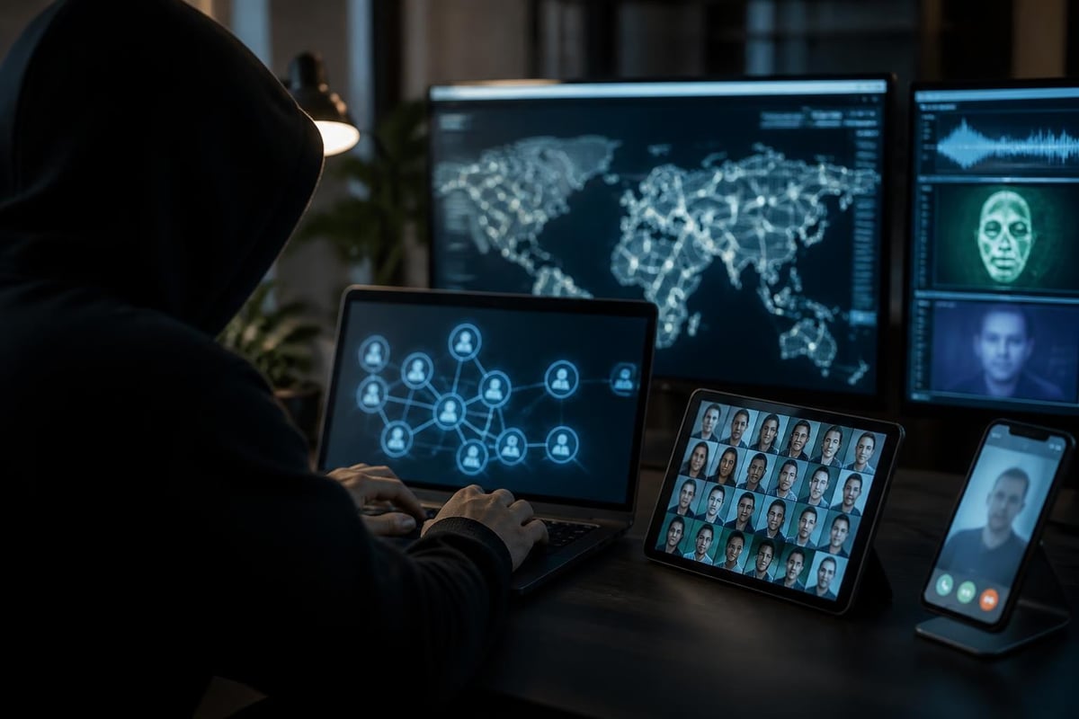 Deepfake E-Mail Angriffsvektoren