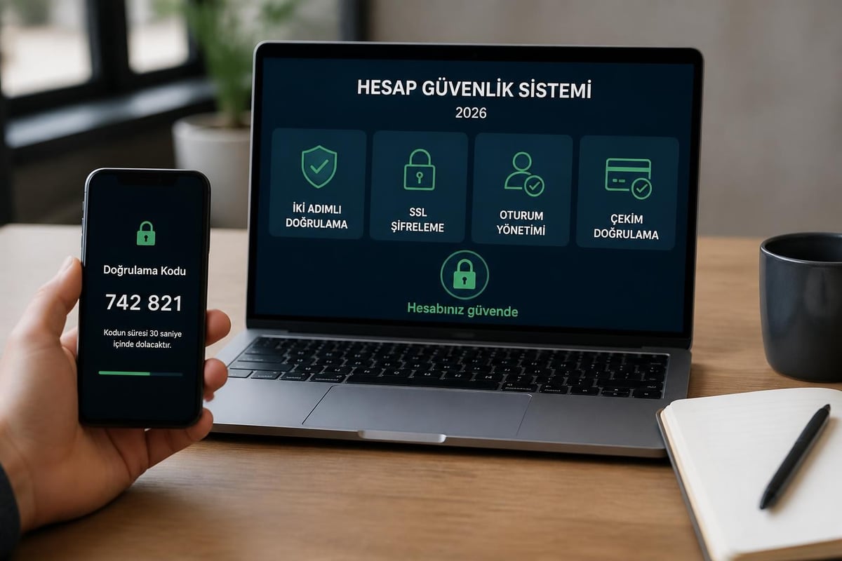 Hesap güvenliği katmanları