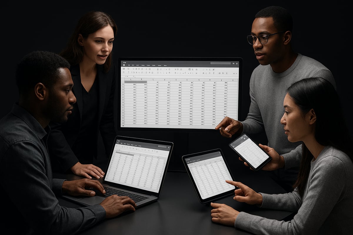 The Evolution of Web Excel Spreadsheets for Collaboration