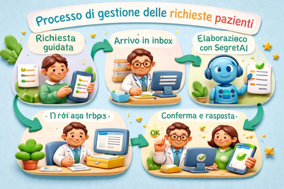 Flusso richieste guidate CuraMe Pro