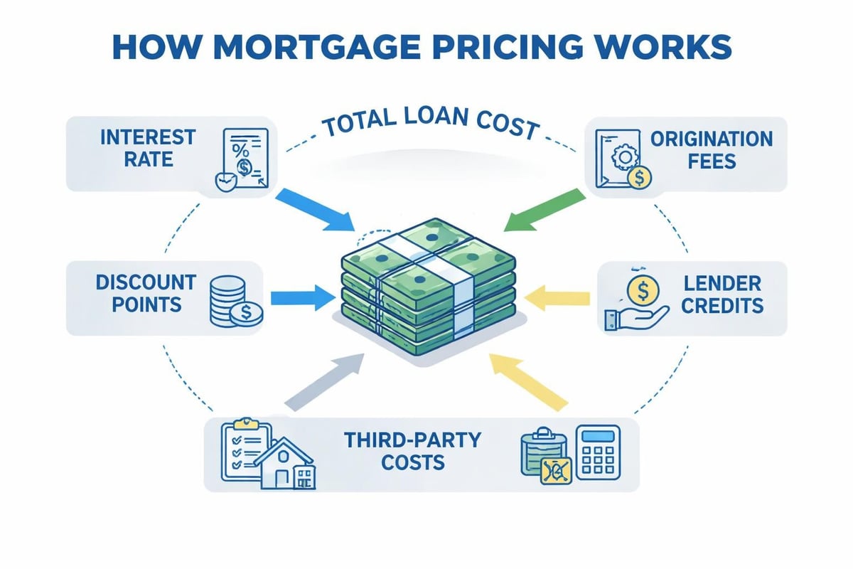 Mortgage pricing components