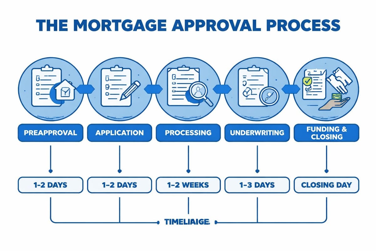 Mortgage timeline stages