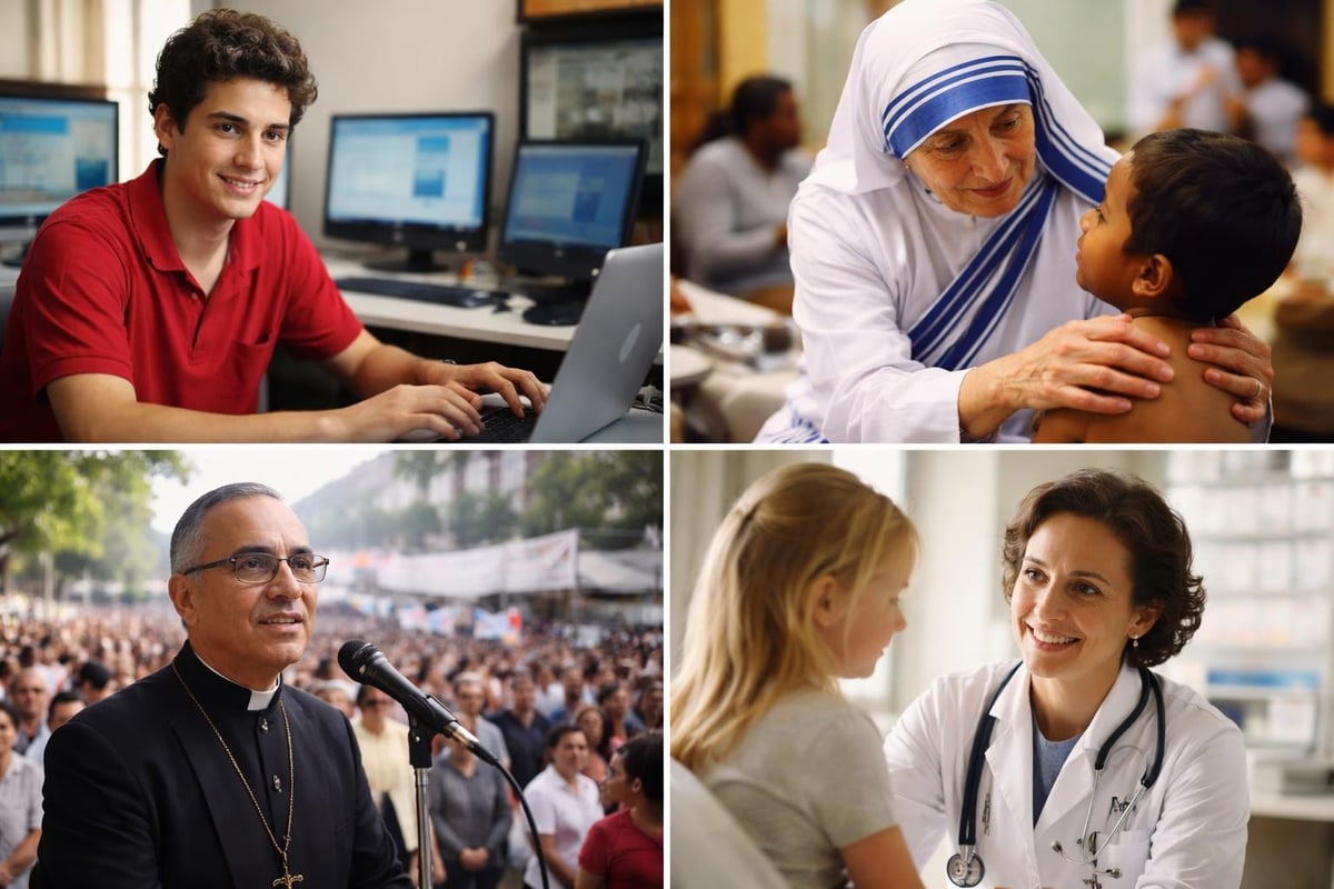 Modern saints in action